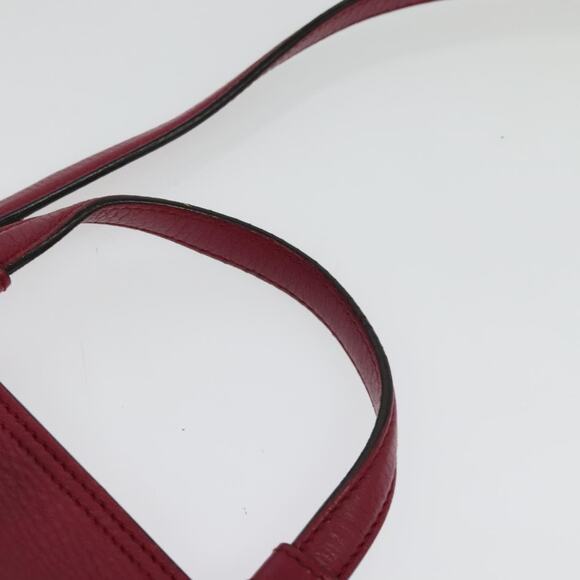 GUCCI Bamboo Daily Hand Bag Leather Pink Silver - Picture 8 of 16